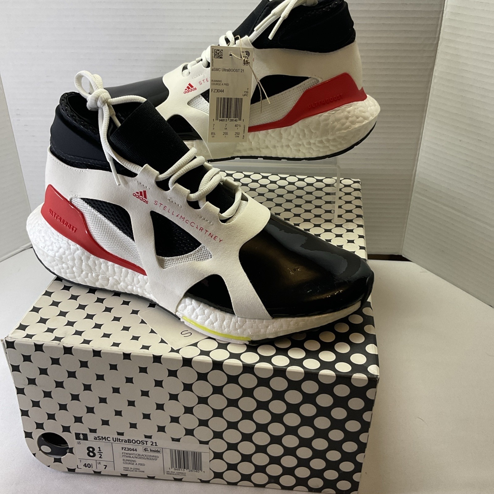 Adidas Asmc Ultraboost 21 Womens Shoes Size 8.5, Color: Footwear White/Core